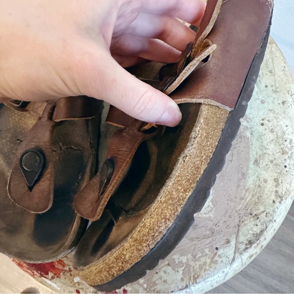 Birkenstock Sparta Thong Leather Sandals - Picture 6 of 10